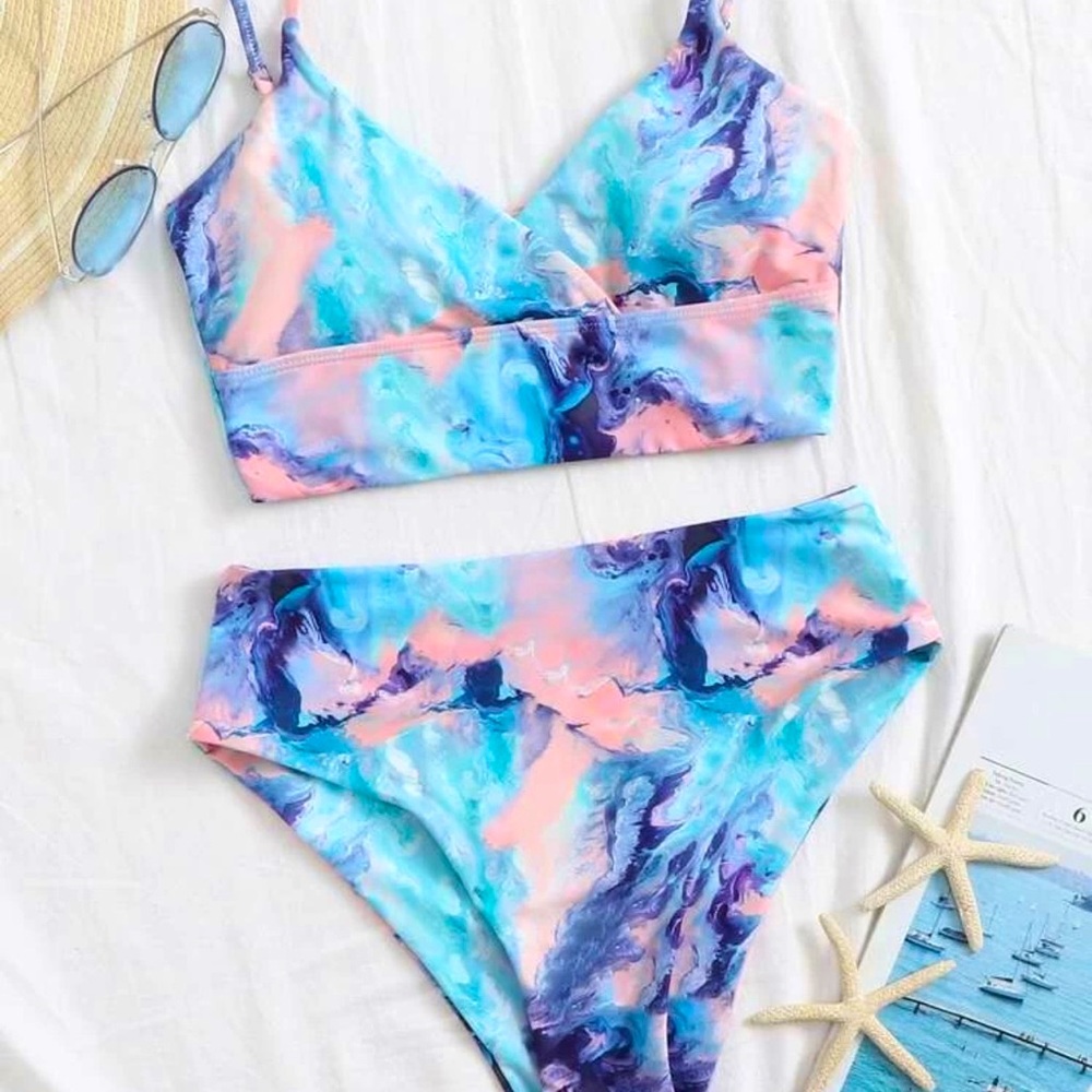 Watercolor Mermaid Bikini